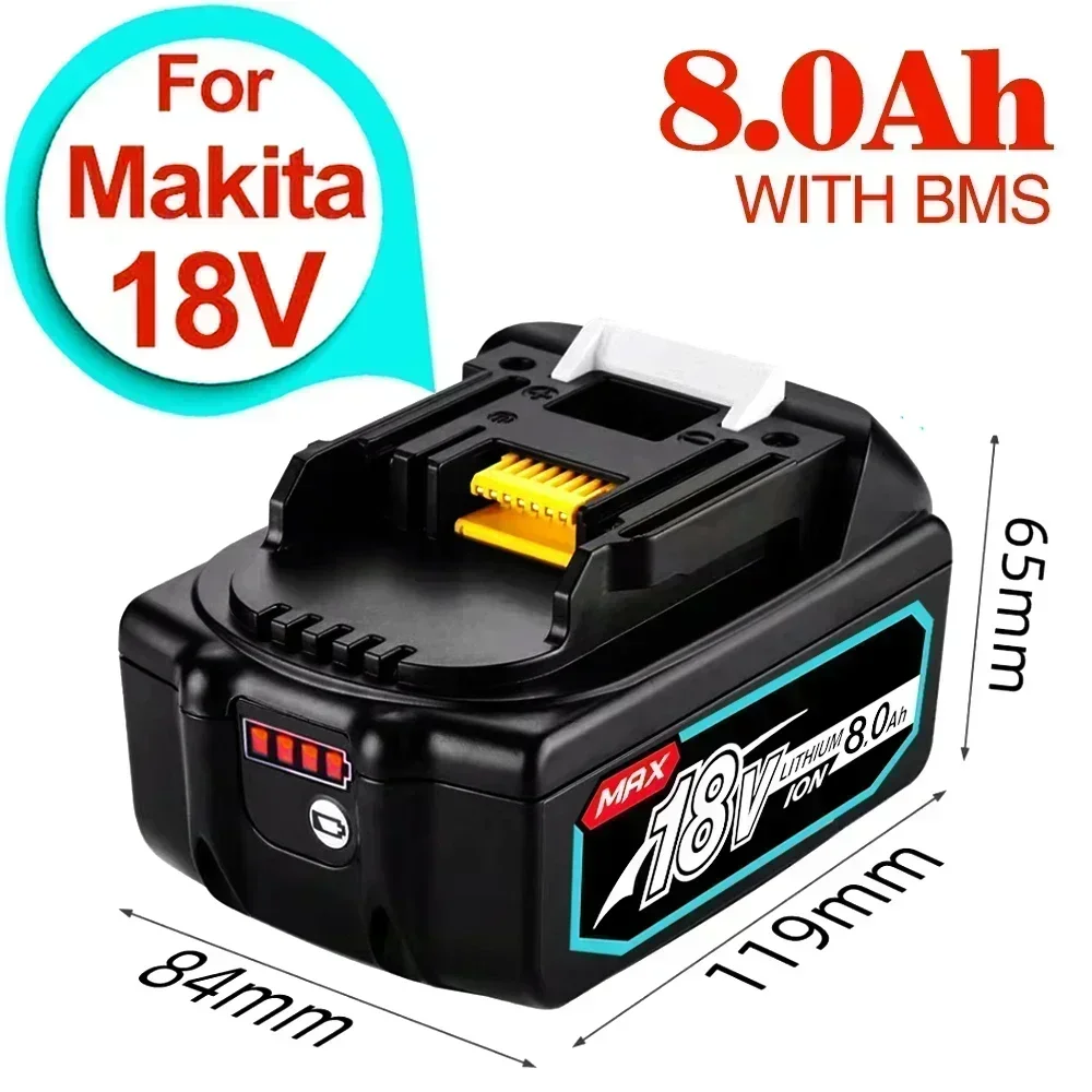 Аккумуляторная батарея для электроинструментов Makita 18 в 6 0 1850 А · ч