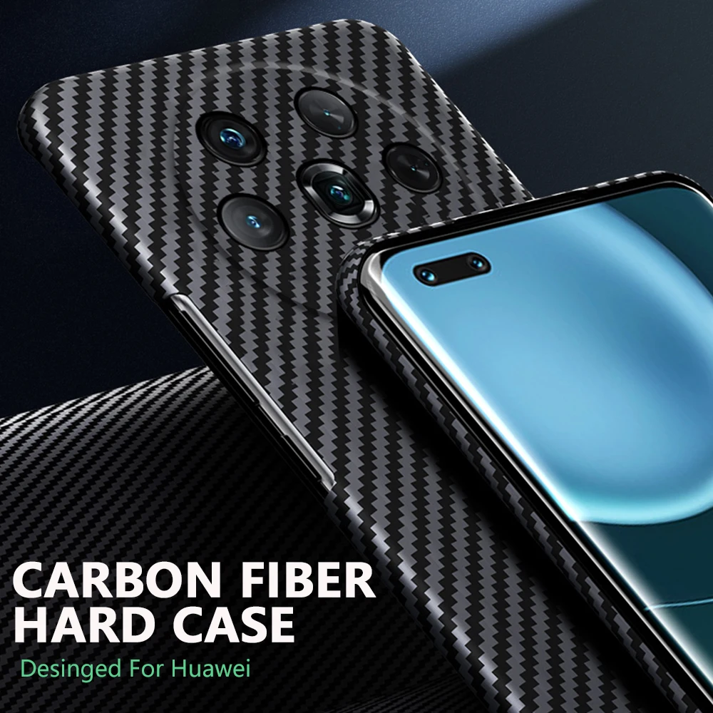 

Carbon fiber Hard Cover for Huawei Honor Magic 3 4 Pro Slim and lightweight Anti-fall Busines Full Coverage Mobile Phone Case