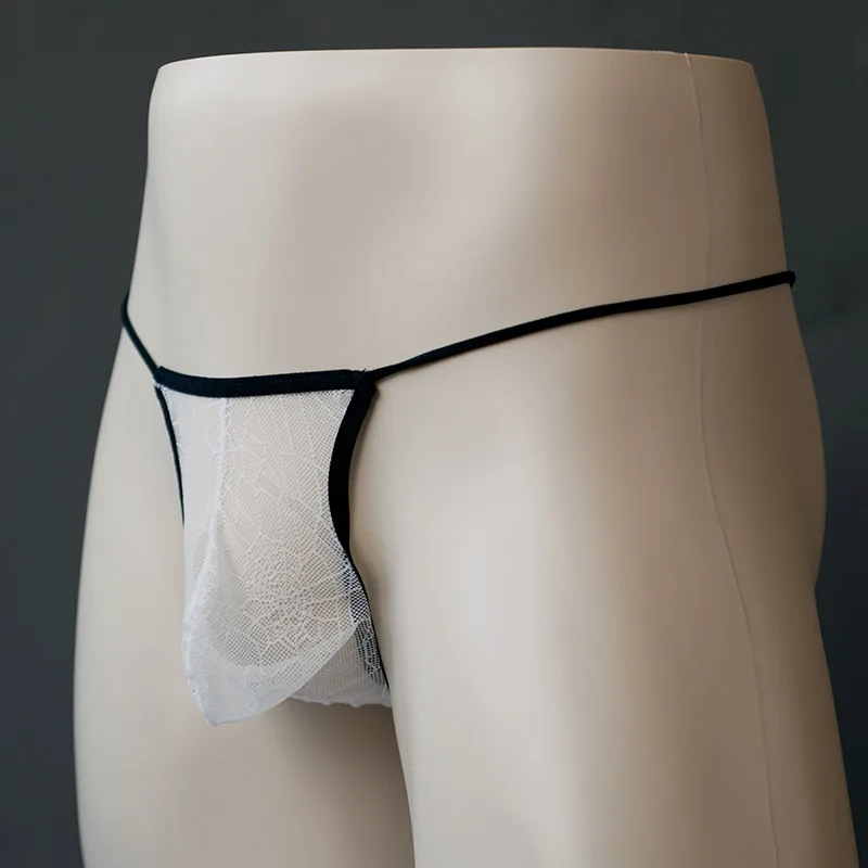 

Men's thong Panties Sexy lingerie plus size Sexy Gay Underwear Bulge Pouch Bikini Briefs Gay Bear Underpants sexy lingerie