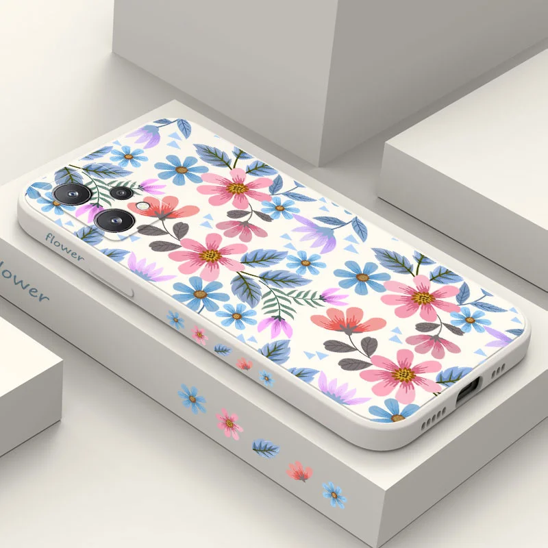 

Urban Flower Phone Case For OPPO Realme 10 10T 9 9i 8 8i 7 7i 6 Pro Plus C30 C31 C35 C1 C11 C12 C15 C20 C21Y C25 C25S Cover