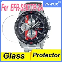1pcs glass protector for casio efr s567tr 2a efr s567 hd clear anti scratch tempered glass explosion proof screen protector