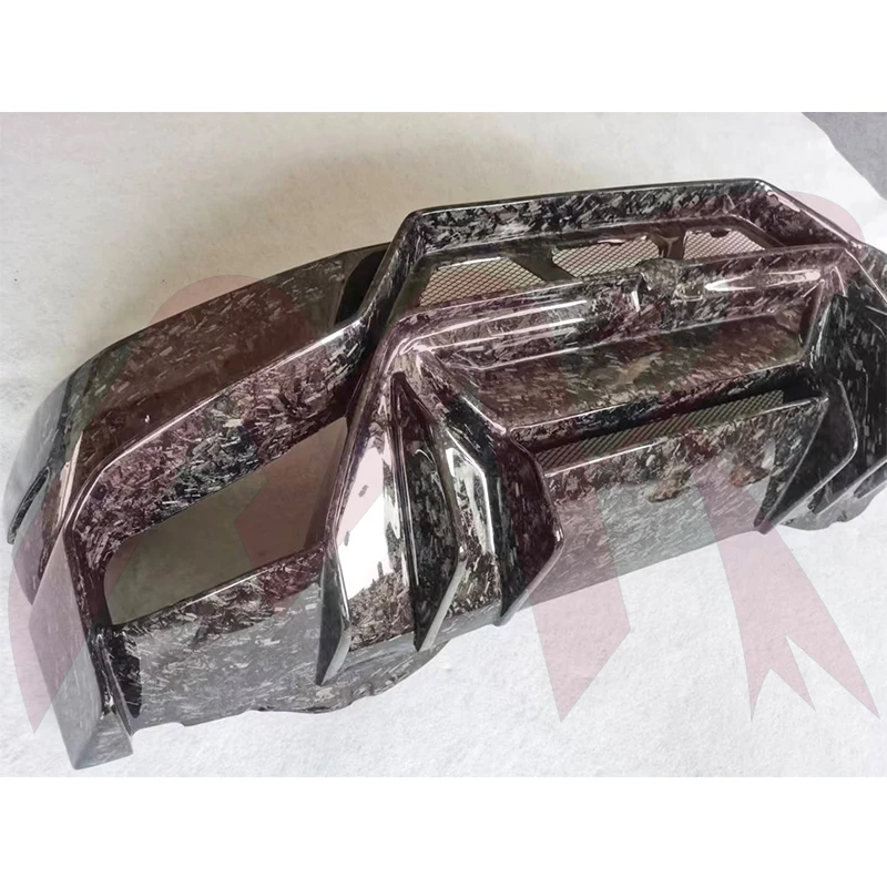 Высококачественный карбоновый передний бампер в стиле V задний крыло капот для