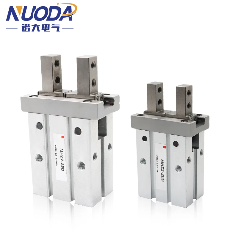 Тип SMC Пневматический параллельный захват MHZ2-10D MHZ2-16D MHZ2-20D MHZ2-25D 32D 40D S C Алюминиевые зажимы Пальцевый цилиндр