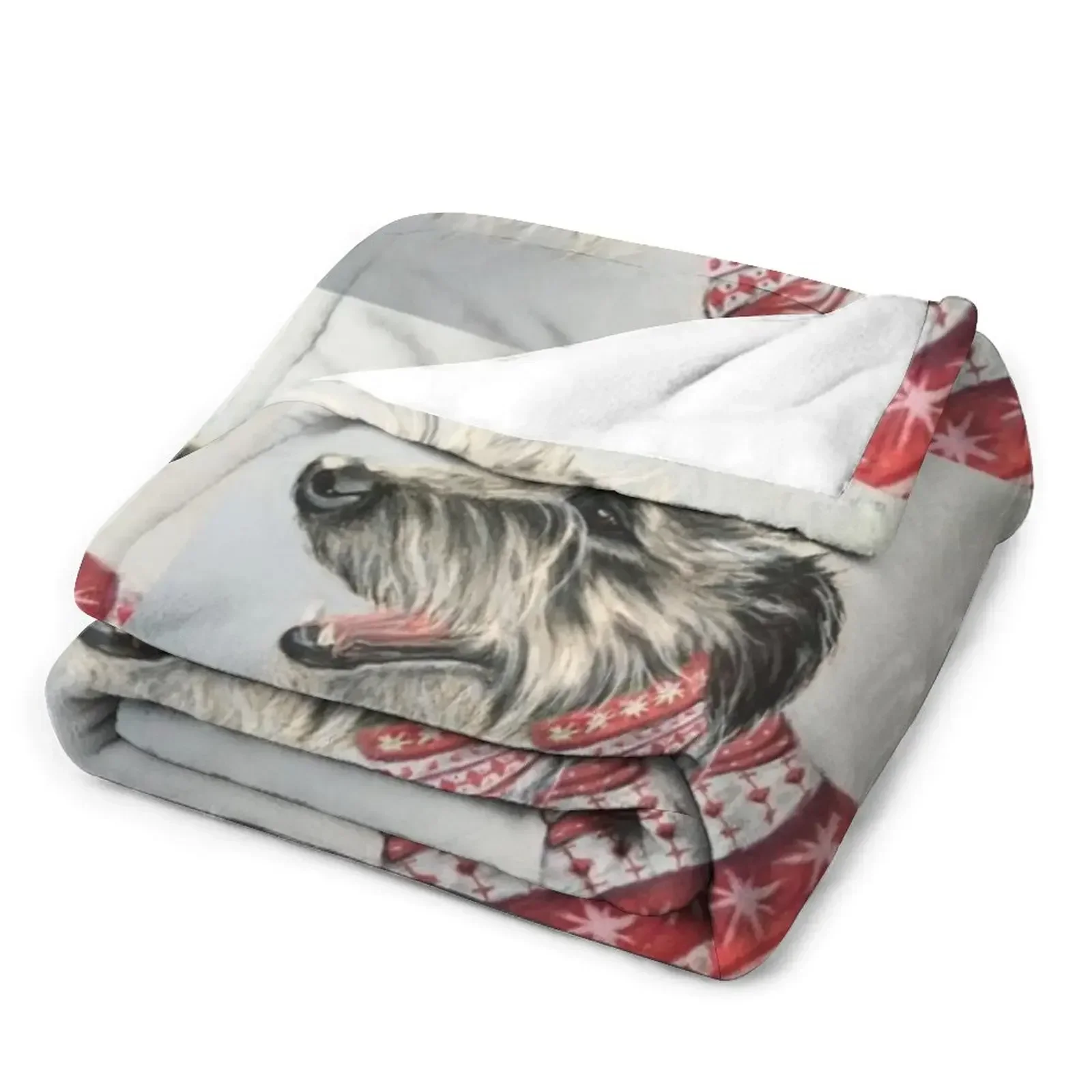 Скрапфи лучушник в рождественском джемпере одеяло для дивана кровати одеяла