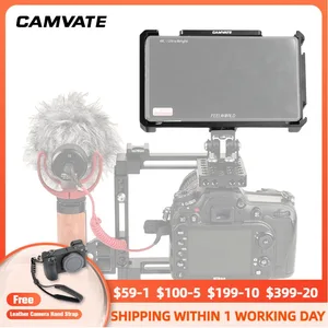 Держатель для монитора CAMVATE с креплением для обуви и фиксирующими штифтами ARRI, специально для мониторов FeelWorld LUT6 и LUTS6 6