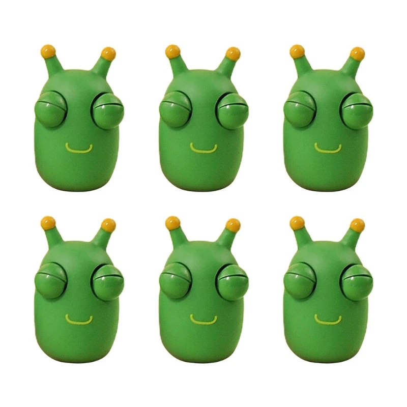 

6pcs Eye Popping Squeezing Toy Anxiety-Relief Squishy Balls Anti-Anxiety Tools Toy Class Prizes Party Dropshipping