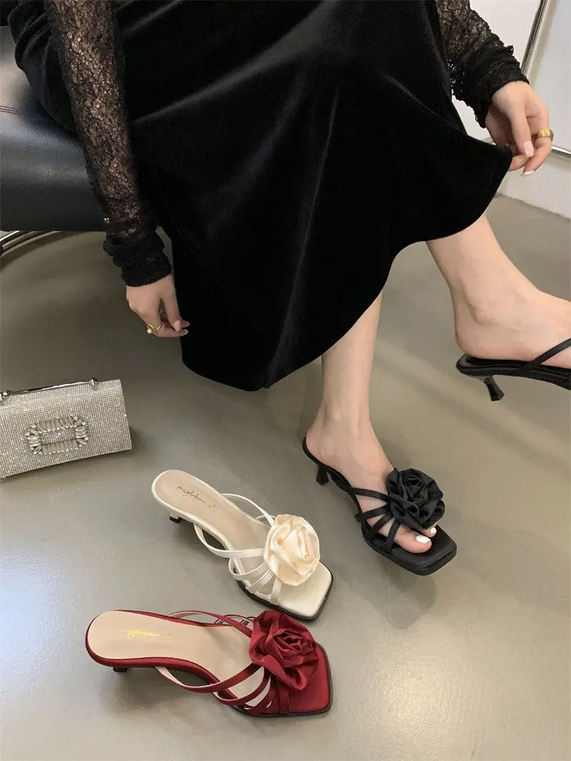 Туфли-лодочки женские на каблуке красные розовые