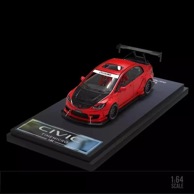 Платформа 1. | Время TM1:64 Honda Civic Изменение взрыва Сплошное цветное покрытие