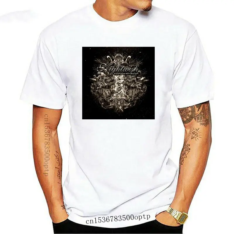 

Camiseta con estampado de Anime para mujer, camisa negra con las formas infinitas más hermosas, SYMPHONIC 2021, estilo de verano