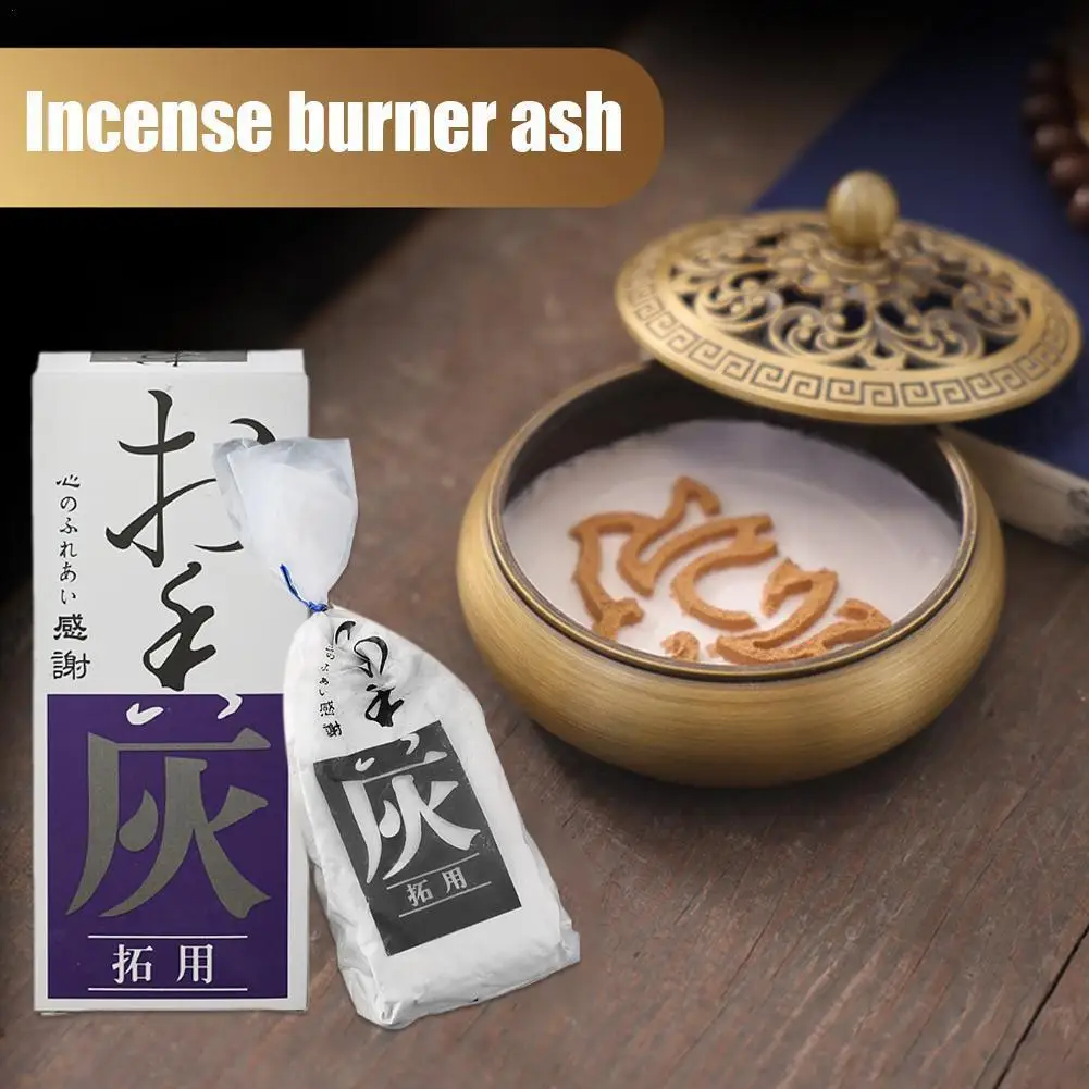 

60g Natural Incense Powder Buried Charcoal Incense Ash Plate Incense Sandalwood Household Incense Burner Ash For Incense Bu X4B8