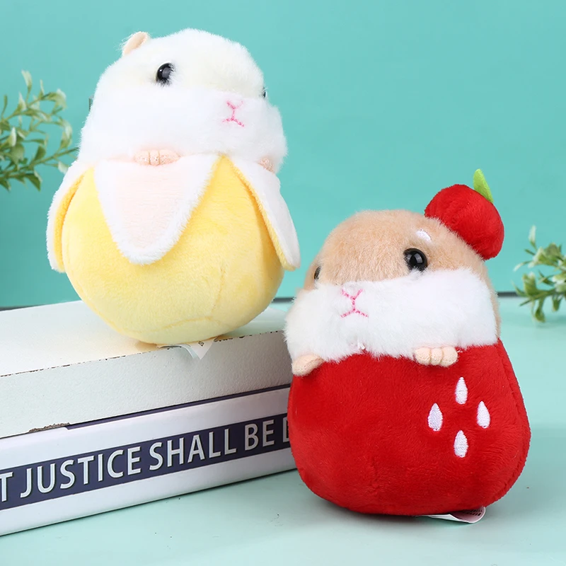 Пушистая кукла-хомяк искусственная Подвеска для женщин и девочек помпон из