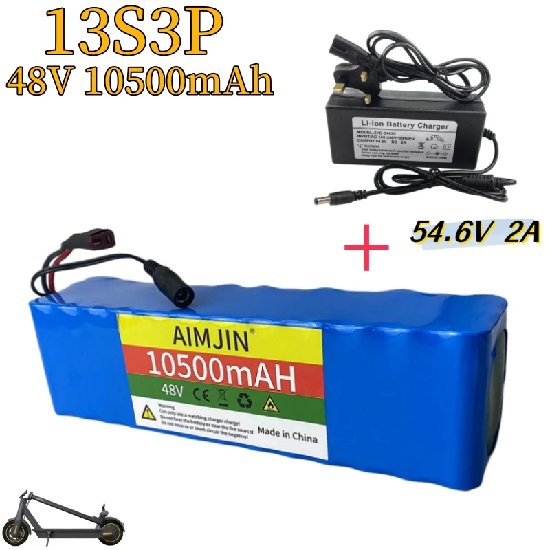 

Новинка, 48 В, 10500 мАч, 20000 Вт, 13S, 3P, стандартный для электровелосипеда 54,6 в, электрический велосипед, скутер с BMS