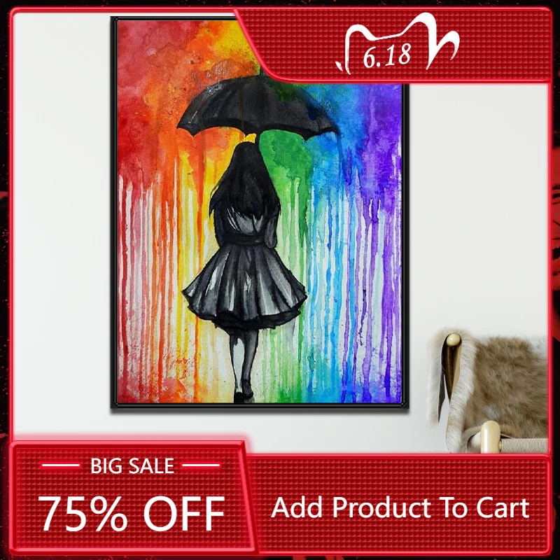 Girl Diamond Painting 5D Diy Drill Jewel Paint By Numbers for Adults and Kids with Diamond Art Kits Crystal Painting Home Decor
