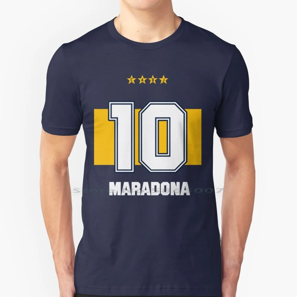 Maradona-100 % хлопковая Футболка Диего Армандо Марадона Эль-Диего Аргентина Xeneize
