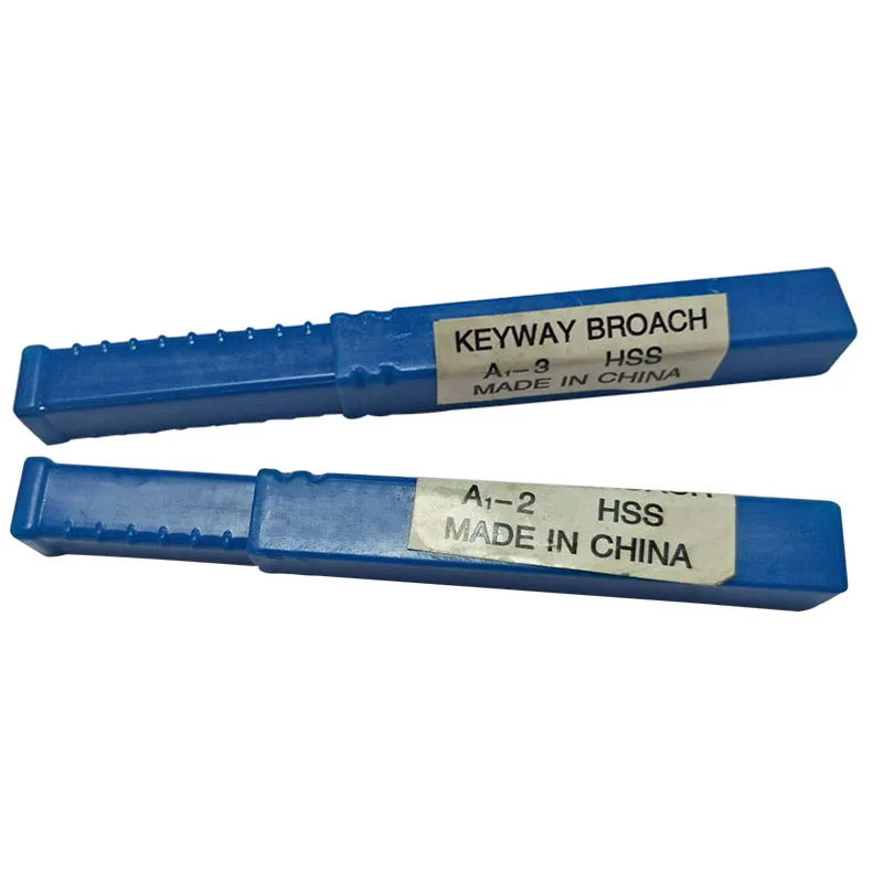 

2 & 3mm Push-Type Keyway Broach Metric Size HSS Keyway Cutting Tool knife for CNC Router Metalworking