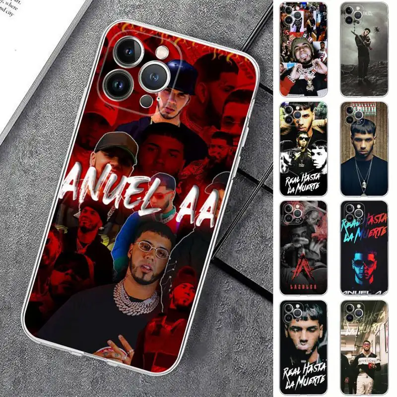 

Anuel AA Phone Case For iPhone 14 13 12 Mini 11 Pro XS Max X XR SE 6 7 8 Plus Soft Silicone Cover