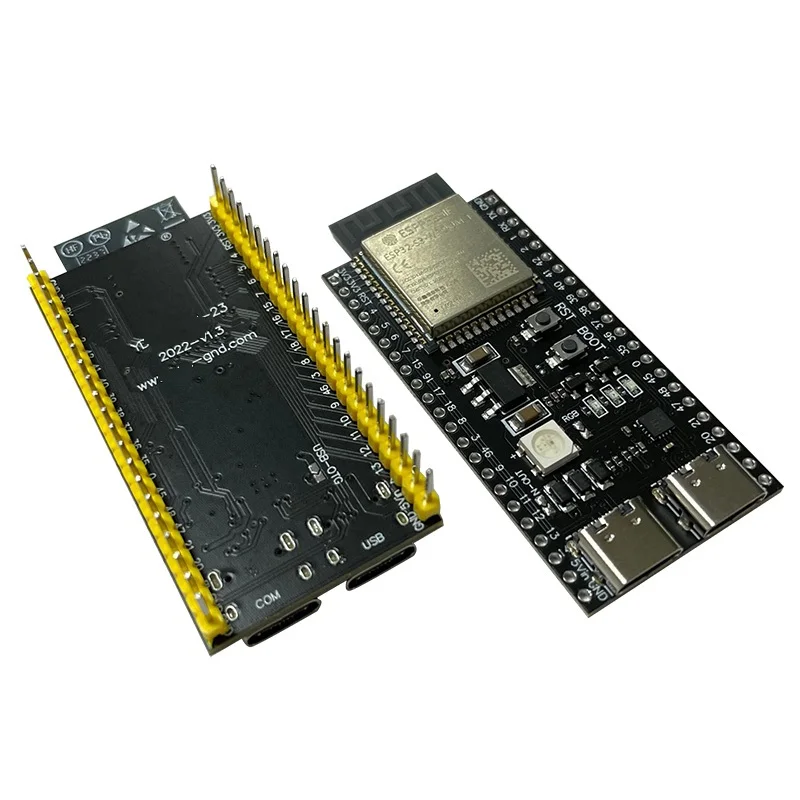 

ESP32 / ESP32-S3 WiFi + Bluetooth Интернет вещей Dual Type-C макетная плата Core Board ESP32-S3-DevKit C N16R8 для Arduino