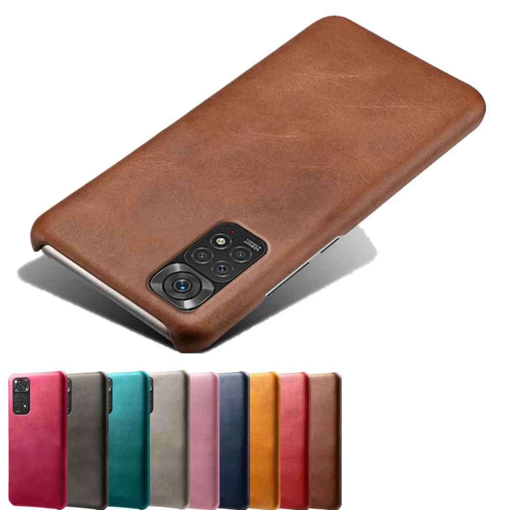 

Global Version Case For Xiaomi Redmi Note11 11Pro 5G 11S Global Slim Vintage PU Leather Cover for Xiomi Red mi Note11 11pro 4G