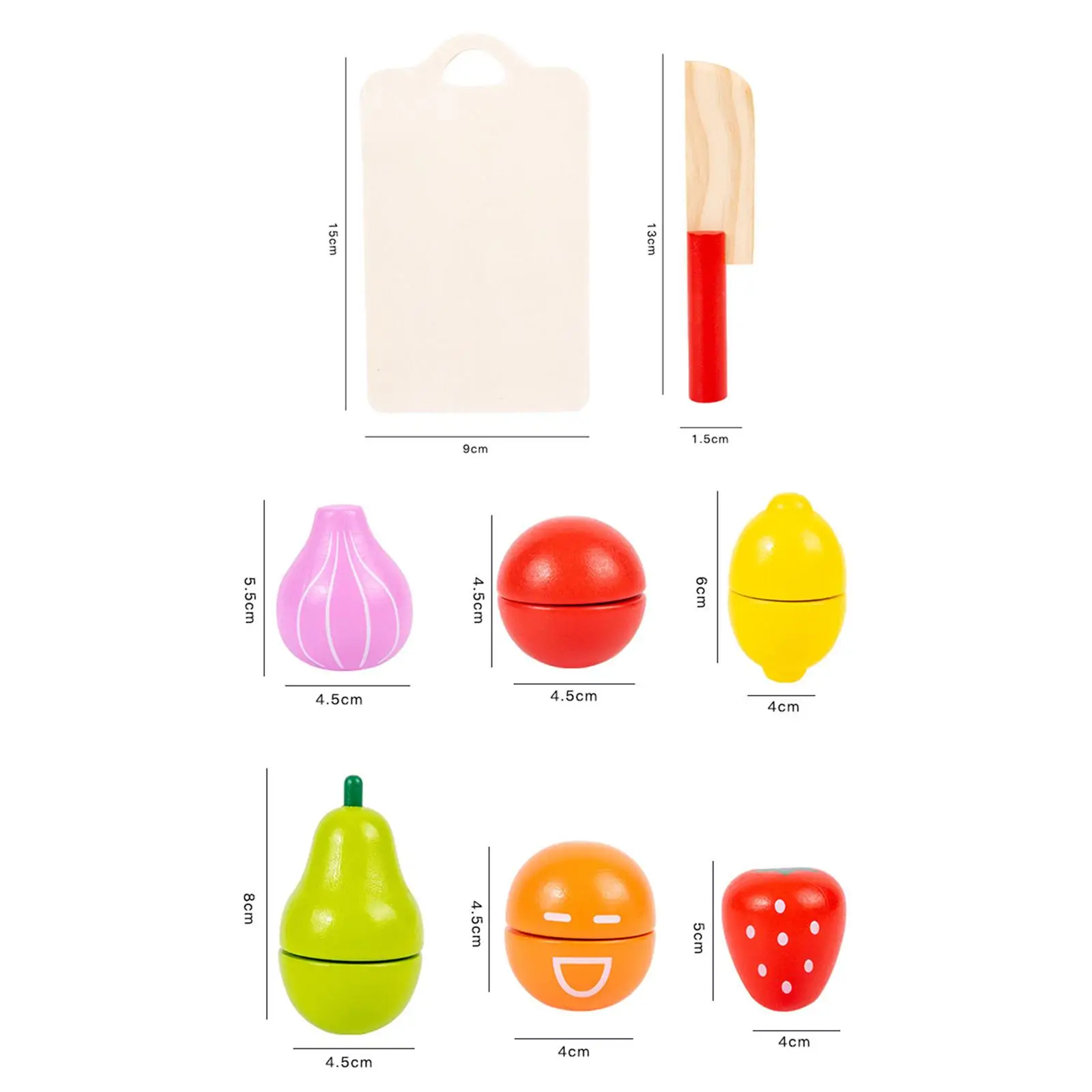 

Игрушки Монтессори для развития фруктов и овощей, Обучающие Игрушки для раннего развития, базовые навыки, ролевые игрушки для детей, подарк...