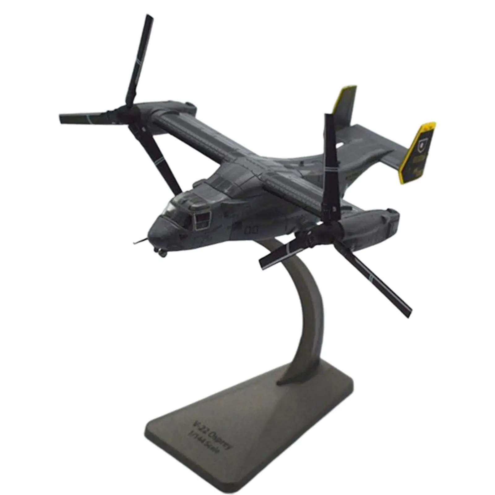 

1/144 V22 Helicopter Model Gift Souvenir Diecast Fighter for Home Shelf Cafe
