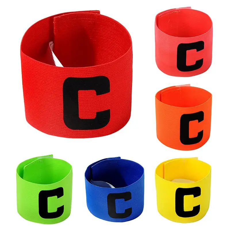 

1 Pcs Arm Band Leader Competition Football Captain Adjustable Armband Soccer Captain Armband Group Armband Men Women