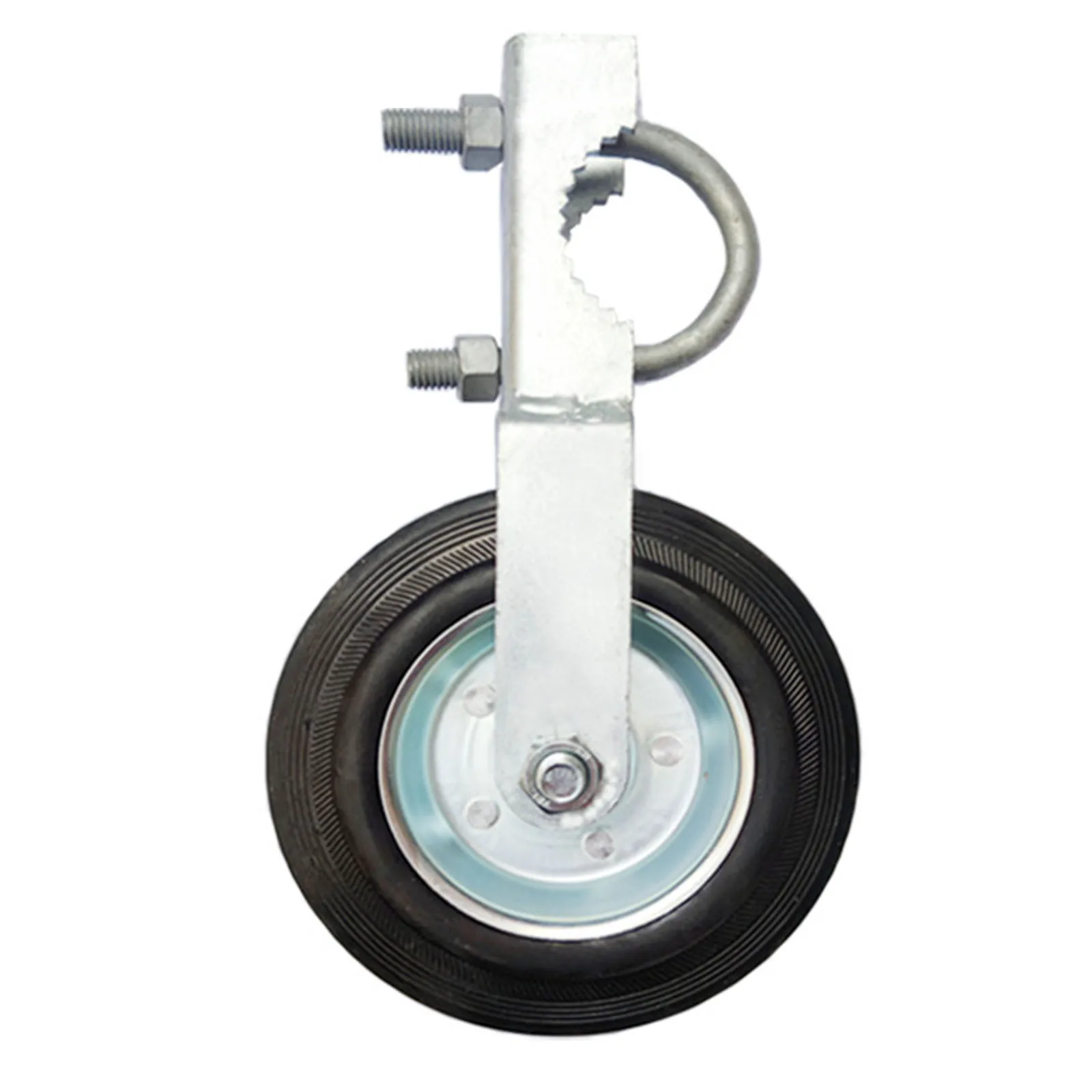 

6-inch U Bolt Aided Wheels None Black Cattle Fence Even Concrete Fence Gate Field Gate Grass Non-slip Screw Thread