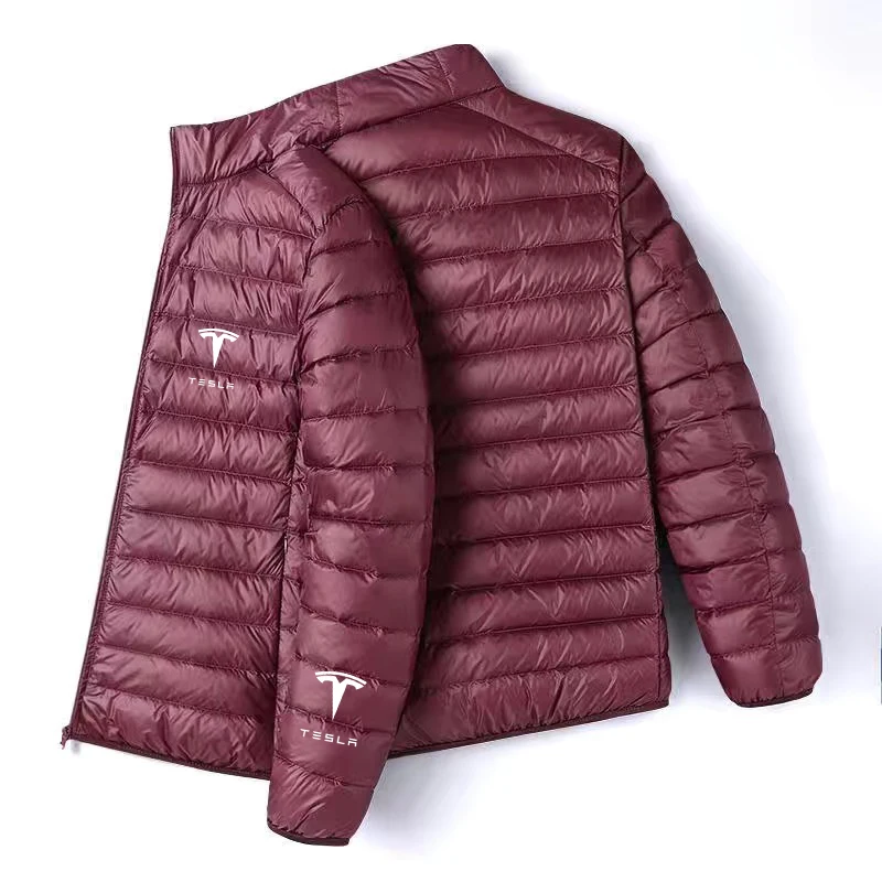 2022 New Brand Men's Down Jacket Cotton Stand Collar Solid Color Men's Coat Fashion Street Men's Sport Down Jacket