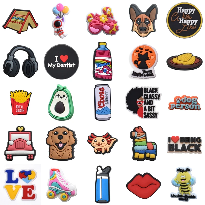 

Para Pins Kids Women Charm Set Jeans Wholesale Bulk Boy Packs Men Girl Gifts Shoes Accessories Decorations for Crocs Shoe Charms