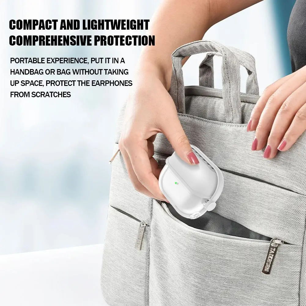 Креативный защитный чехол из жидкого силикона с замком для Samsung Galaxy Buds3/3Pro