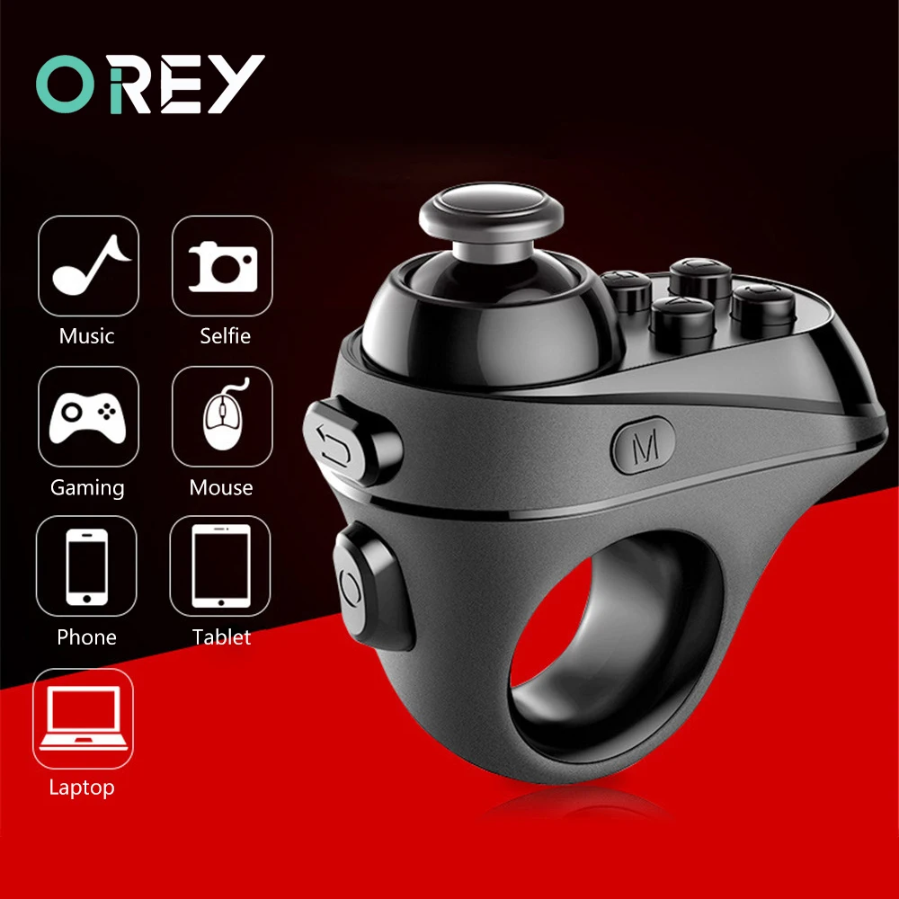 Bluetooth-совместимый игровой контроллер адаптер рукоятки палец мышь Страница