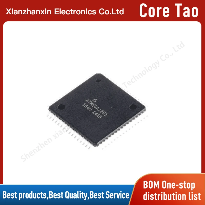 

1pcs/lot ATMEGA1281-16AU ATMEGA1281 TQFP-64 New original micro controller