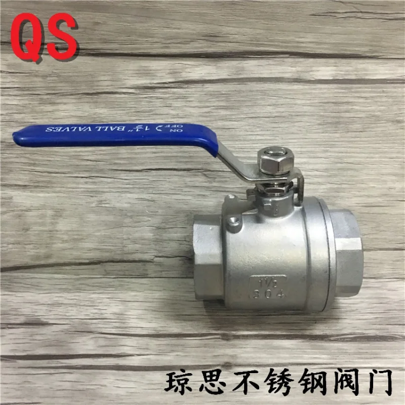 

304 Stainless Steel Ball Valve/Stainless Steel Two-Piece Handle Ball Valve/Two-Piece Ball Valve/Wire Port External Thread Ball V