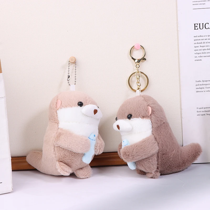 Новая кукла-выдра милая маленькая выдра маленькое животное плюшевое украшение