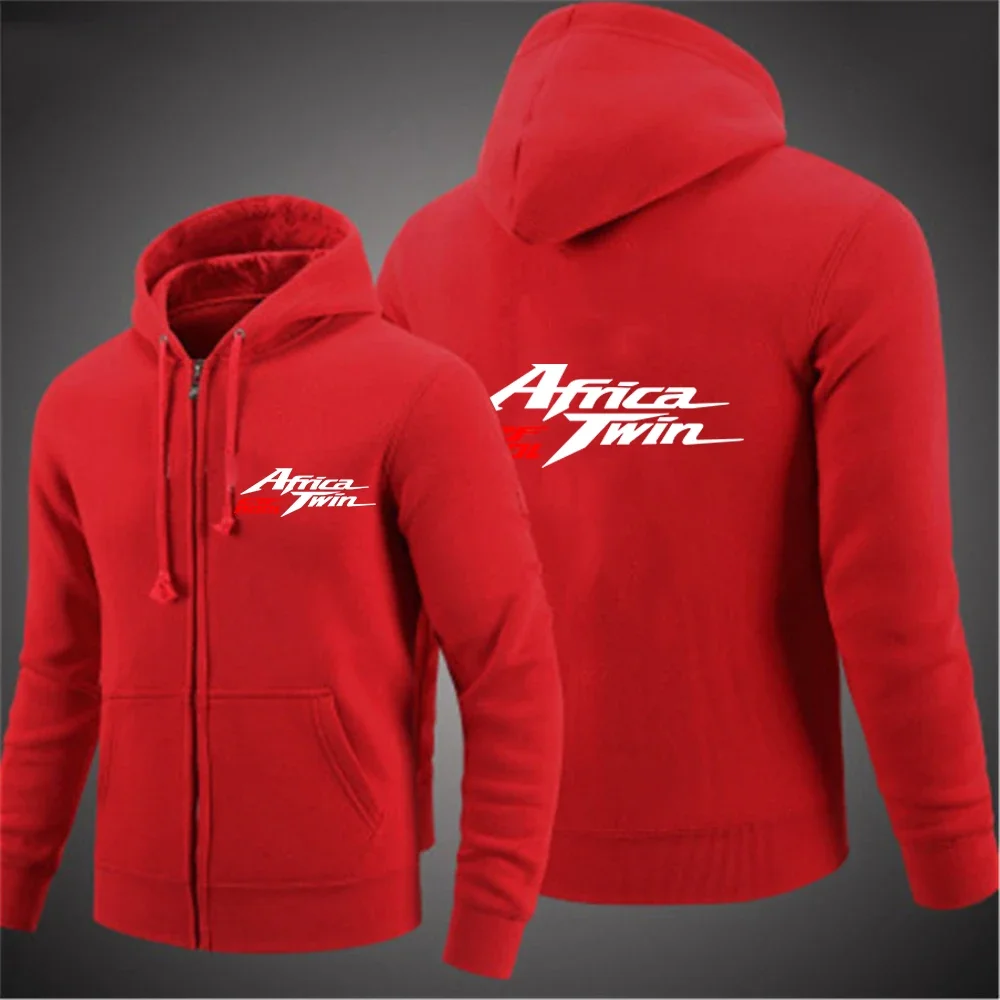 2024 Africa Twin Crf 1000 L Crf1000 Повседневная толстовка с капюшоном и принтом логотипа