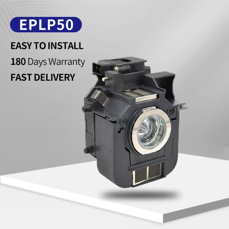 

A+quality and 95% Brightness ELPLP50 / V13H010L50 Projector Lamp Buld With housing For Epson EB-824 EB-825 EB-84 EB-85 EB-84LEDU