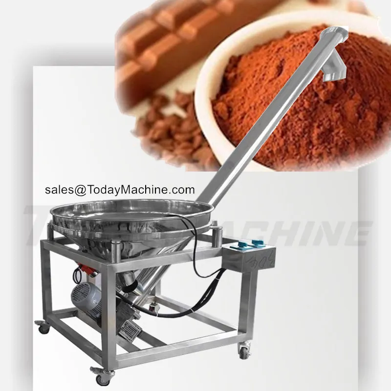 

Automatic powder screw feeder conveyor Factory Custom Small Food Screw Feeder Conveyor Machine/flour Auger Screw Conveyor