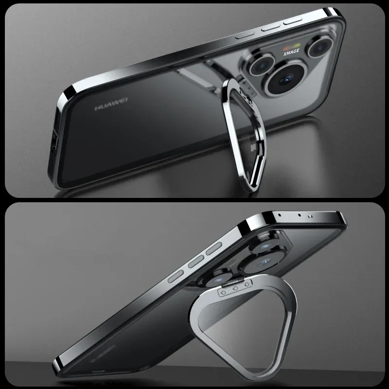 Роскошный бампер из алюминиевого сплава для Huawei Pura 70 Pro ультрапрочная рамка