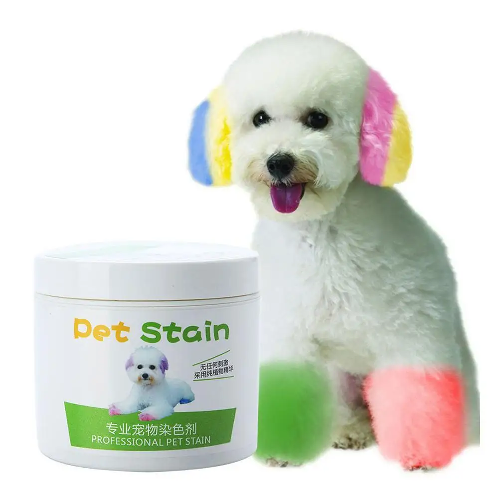 

Профессиональная краска для домашних животных, антиаллергический крем для окрашивания собак, товары для собак, белое средство для окрашива...