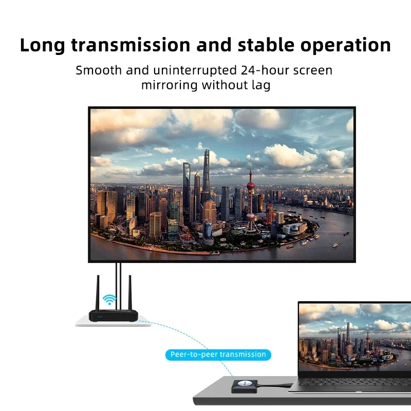 Фото Mirocast Airplay Комната для встреч Беспроводная система презентаций Boegam Входной выход HDMI №4