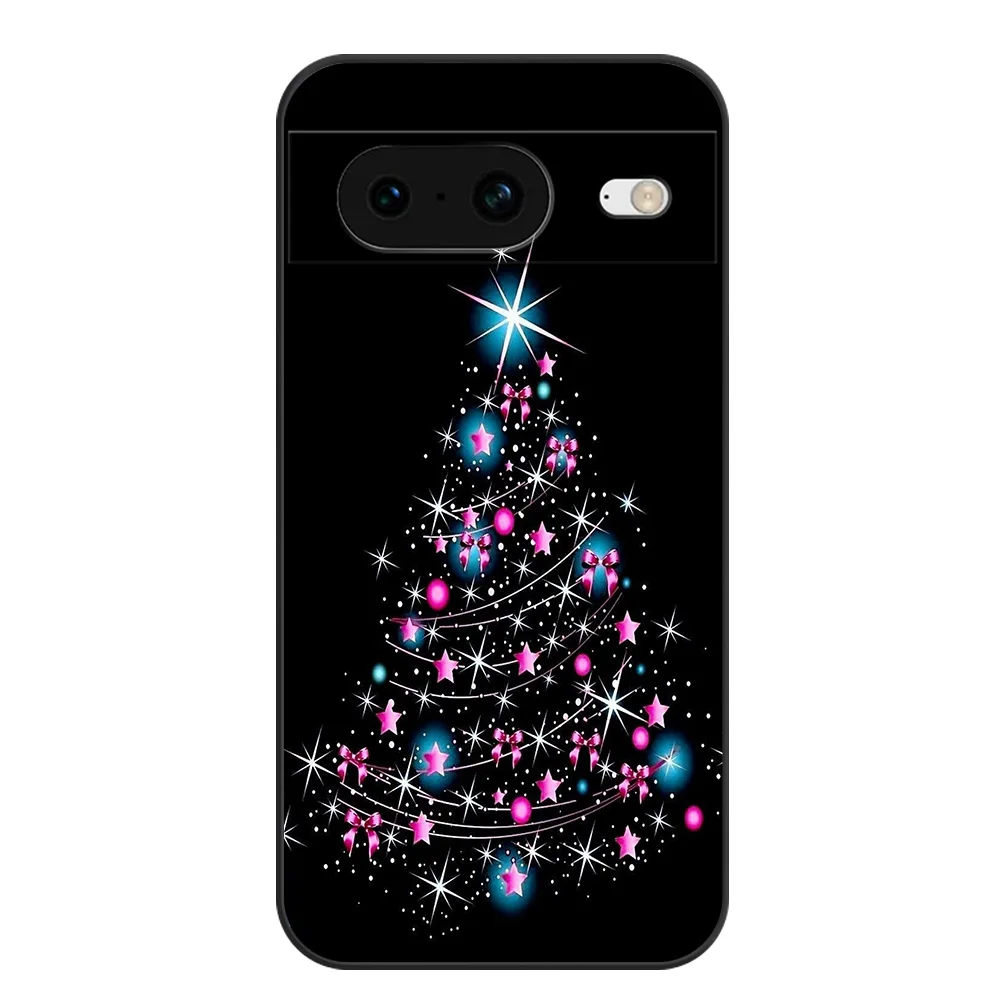 Черный чехол из ТПУ для телефона TCL 20 20L 10 lite 10L PLUS PRO 20E 20R 20SE 20XE 205 20B 20Y Рождество