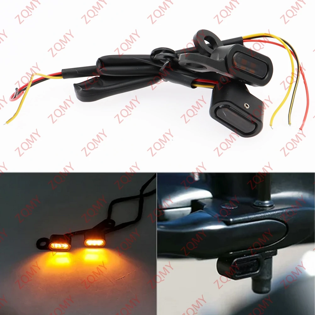 Мини-сигнал поворота для мотоцикла модель 2004-2021 Sportster 883 1200 XL883 XL1200 1 пара