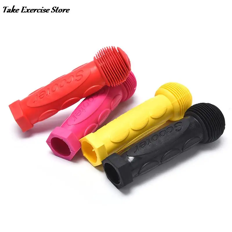 

Child Children Kid Kids Bike Bicycle Tricycle Skateboard Scooter Rubber Grip Handle Handlebar Grips Anti-skid Colorful Blue Red