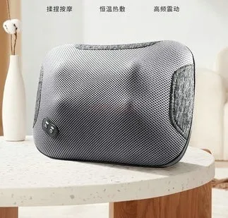 

Многофункциональная Имитация человеческого массажа, подушка, умный Массажер для акупрессуры шеи, электрический горячий компресс для шейного отдела