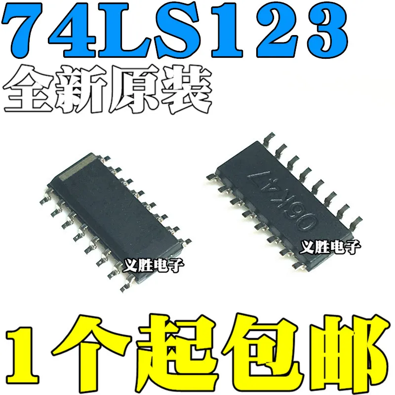 

New original SN74LS123DR LS123 SMD SOP16 logic chip multi-frequency oscillator
