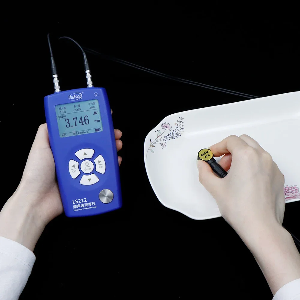 Ультразвуковой толщиномер 0 8-350 мм высокоточный ультразвуковой металлическая