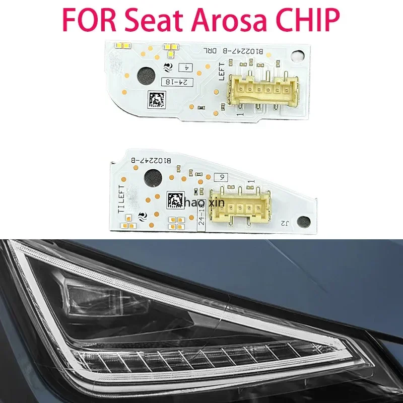 Белый свет для Seat Arosa автомобильные фары DRL чип балласт печатная плата фитинги