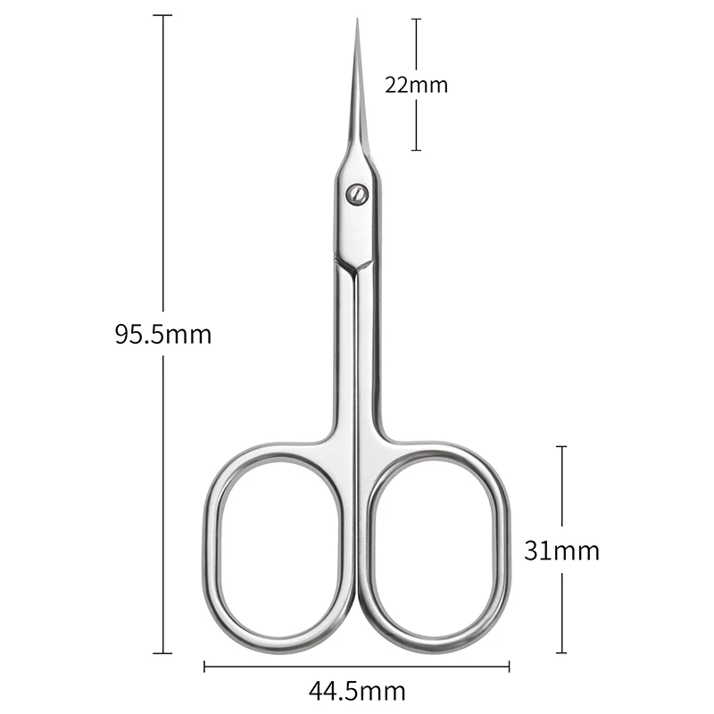 Cuticle Scissors Curved Nail Clipper Trimmer Dead Skin Remover Cuticle Cutter Professional Nail Art Tools Manicure Supplies images - 6