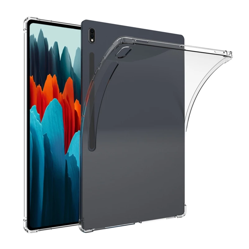 

2022 New Protective Pad Sleeve Cover Compatible With Tab S8 / S8 Plus / S8 Ultra TPU Case Shell Tablet Protector Clear