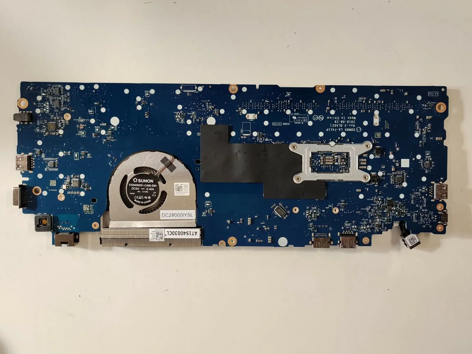 

FOR Dell Latitude 5590 Motherboard I5-8250U LA-F411P 0F58TV F58TV