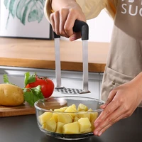 stainless steel potato masher press multifunctional food crusher with handle vegetable fruit tools kitchen accessories